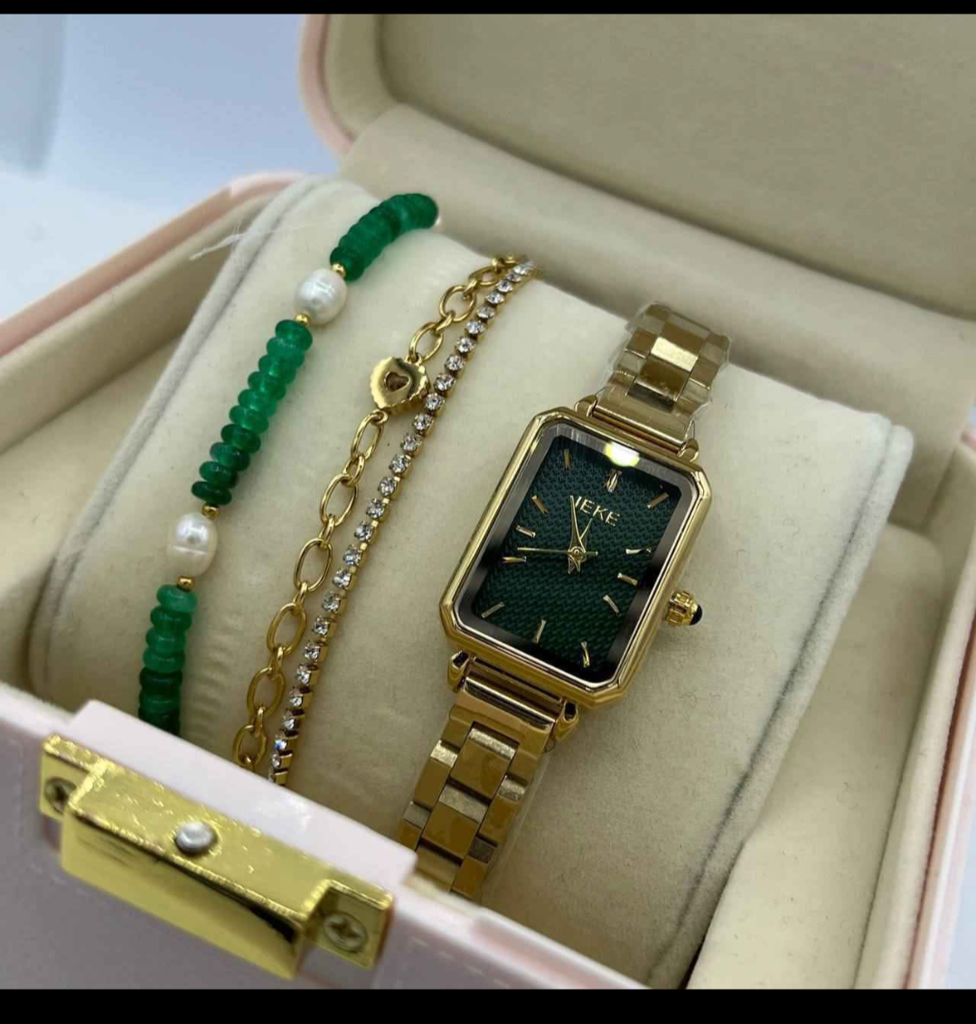 MONTRE IEKE vert classique