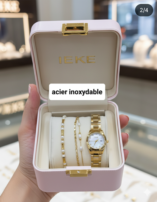 MONTRE IEKE fine avec dateur