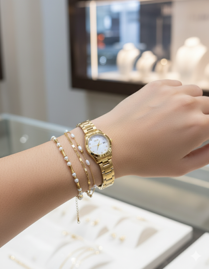 MONTRE IEKE fine avec dateur