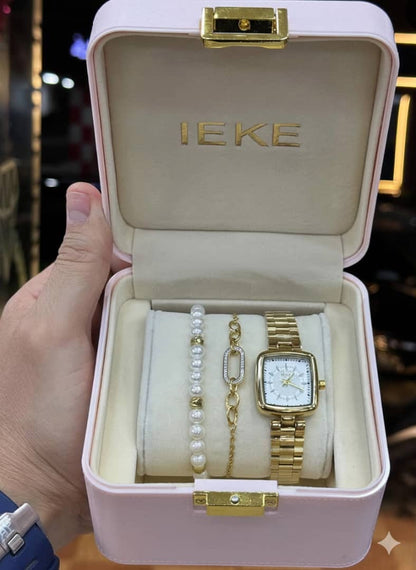 MONTRE IEKE l'eclat doree