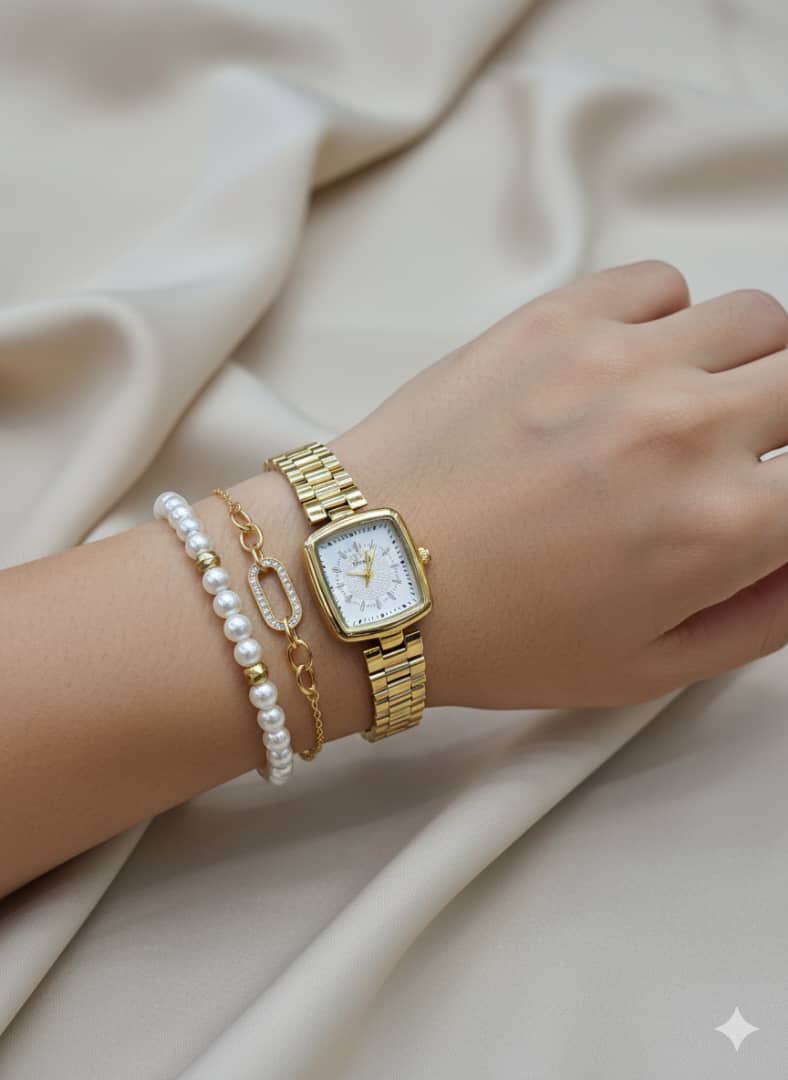 MONTRE IEKE l'eclat doree