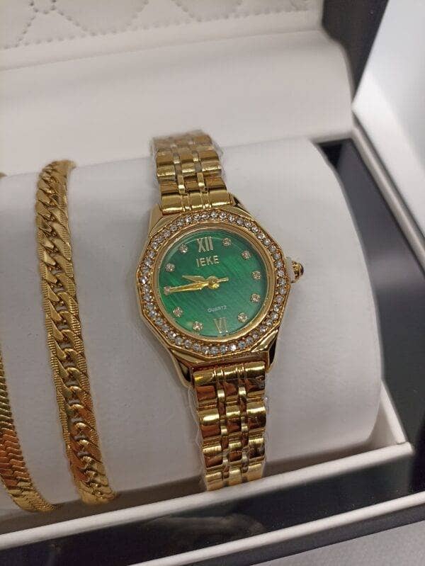 COFFRET IEKE vert emraude