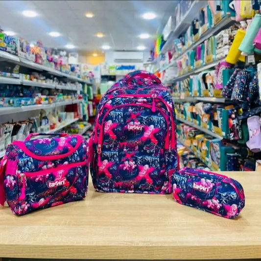 Sac à Dos fillette  3 Pièces